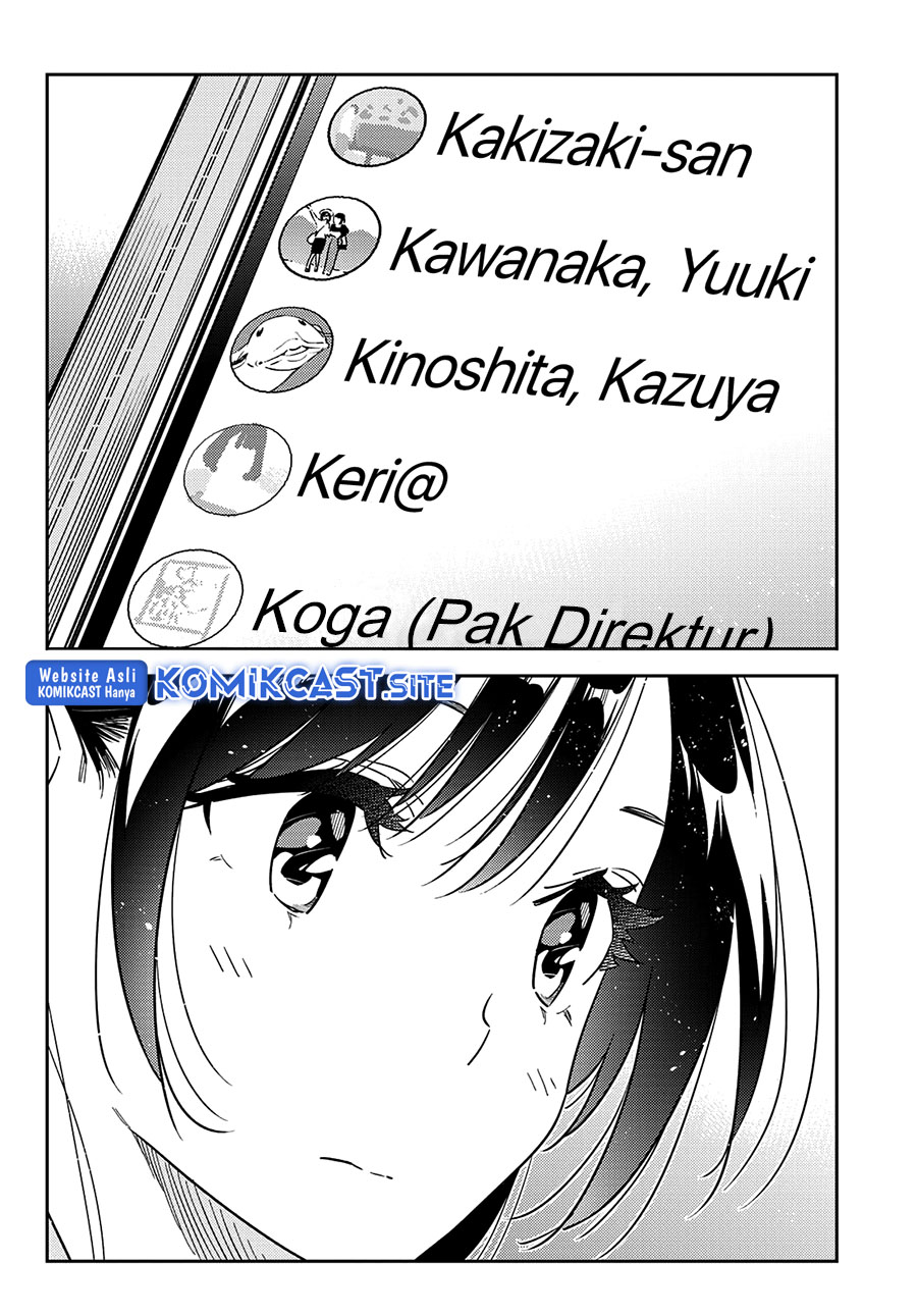 Kanojo Okarishimasu Chapter 250 Halaman 18