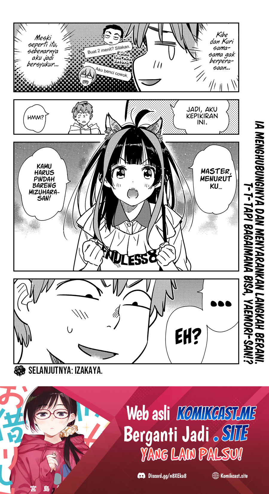 Kanojo Okarishimasu Chapter 250 Halaman 20