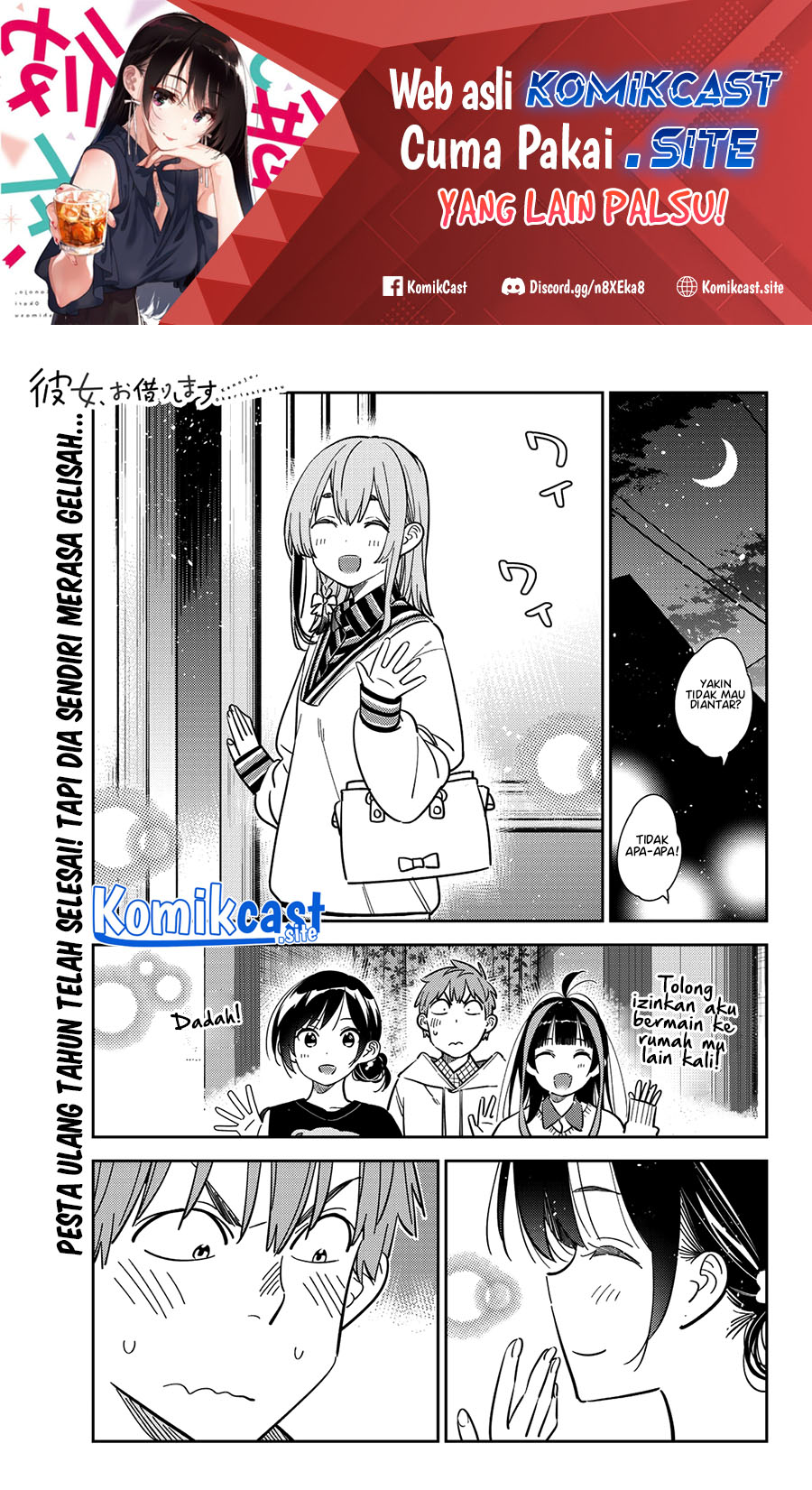 Kanojo Okarishimasu Chapter 271 Halaman 2