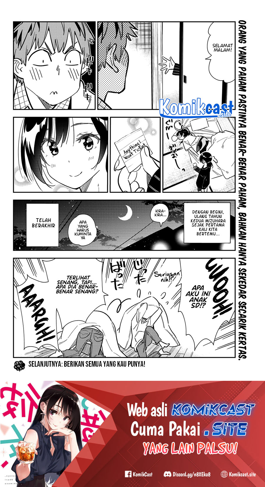 Kanojo Okarishimasu Chapter 271 Halaman 20