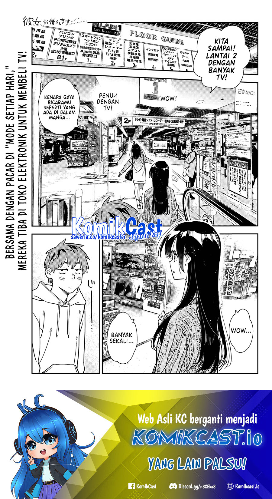 Kanojo Okarishimasu Chapter 278 Halaman 2