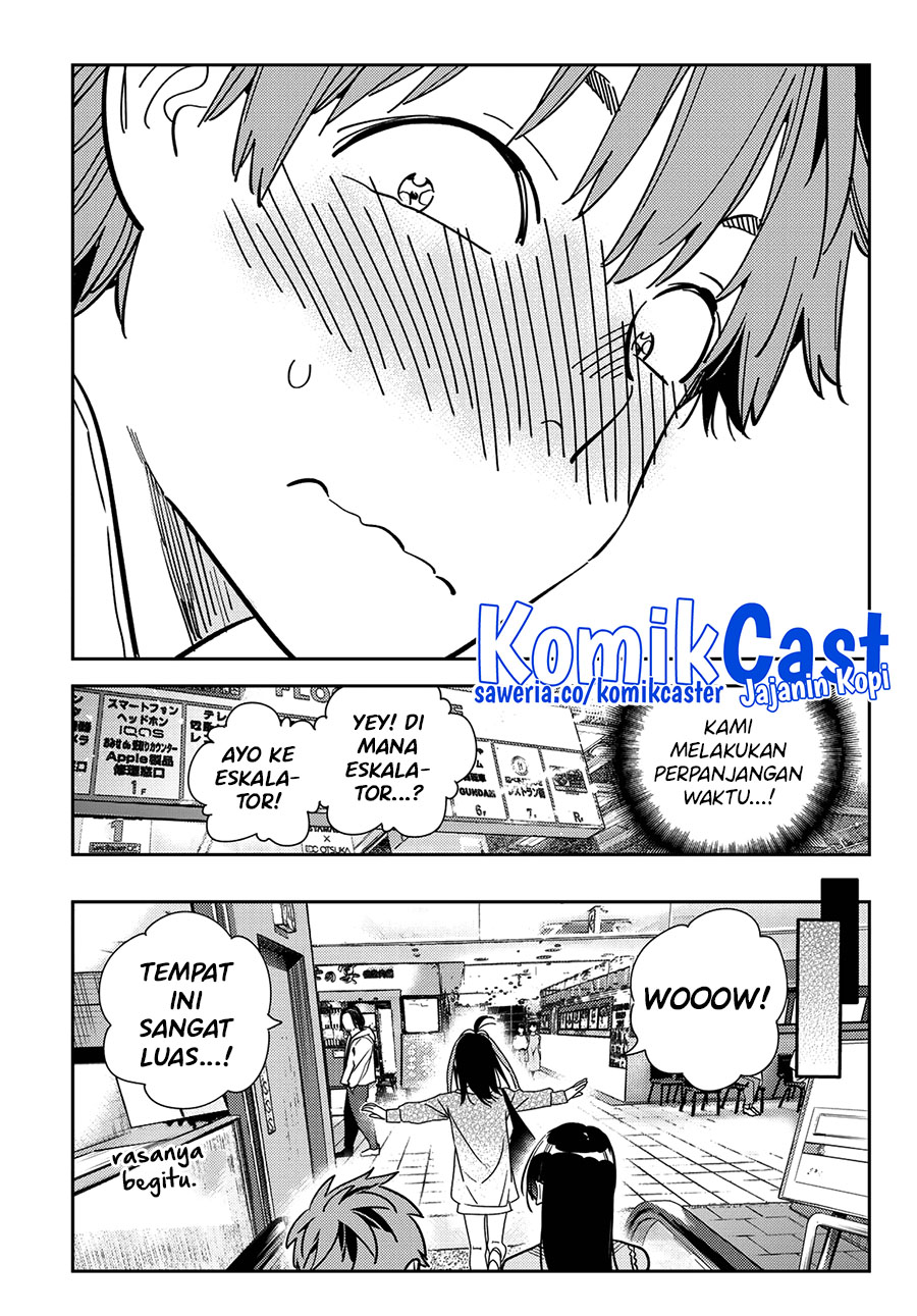 Kanojo Okarishimasu Chapter 279 Halaman 14