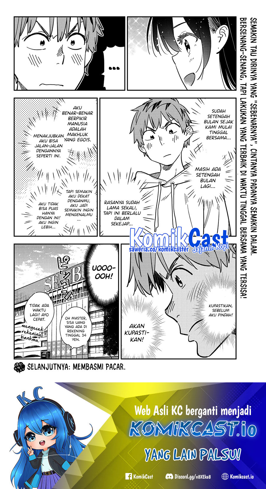 Kanojo Okarishimasu Chapter 280 Halaman 19