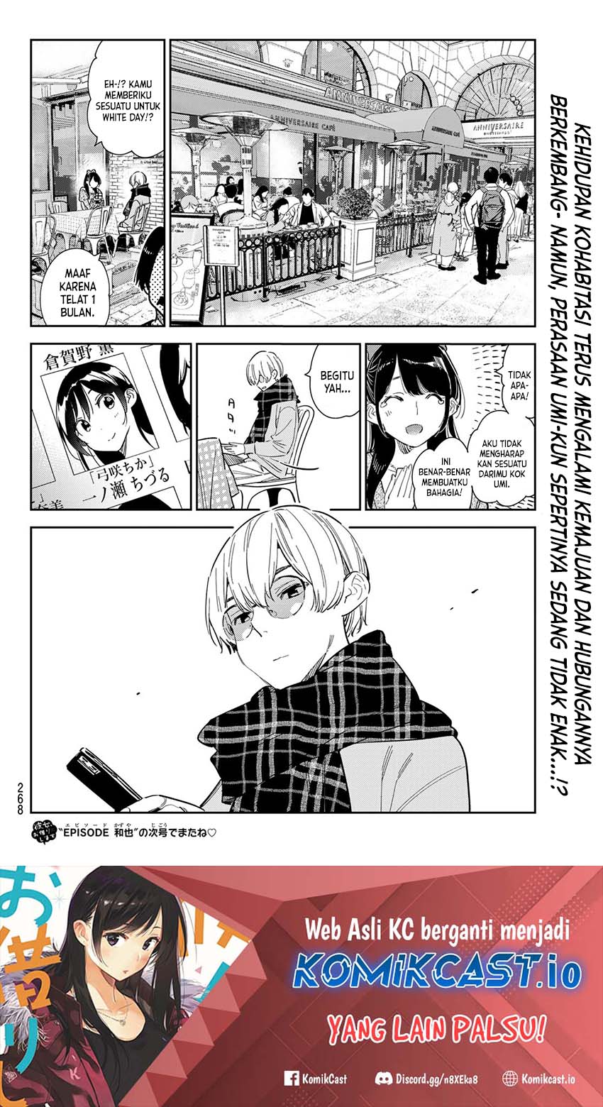 Kanojo Okarishimasu Chapter 282 Halaman 21