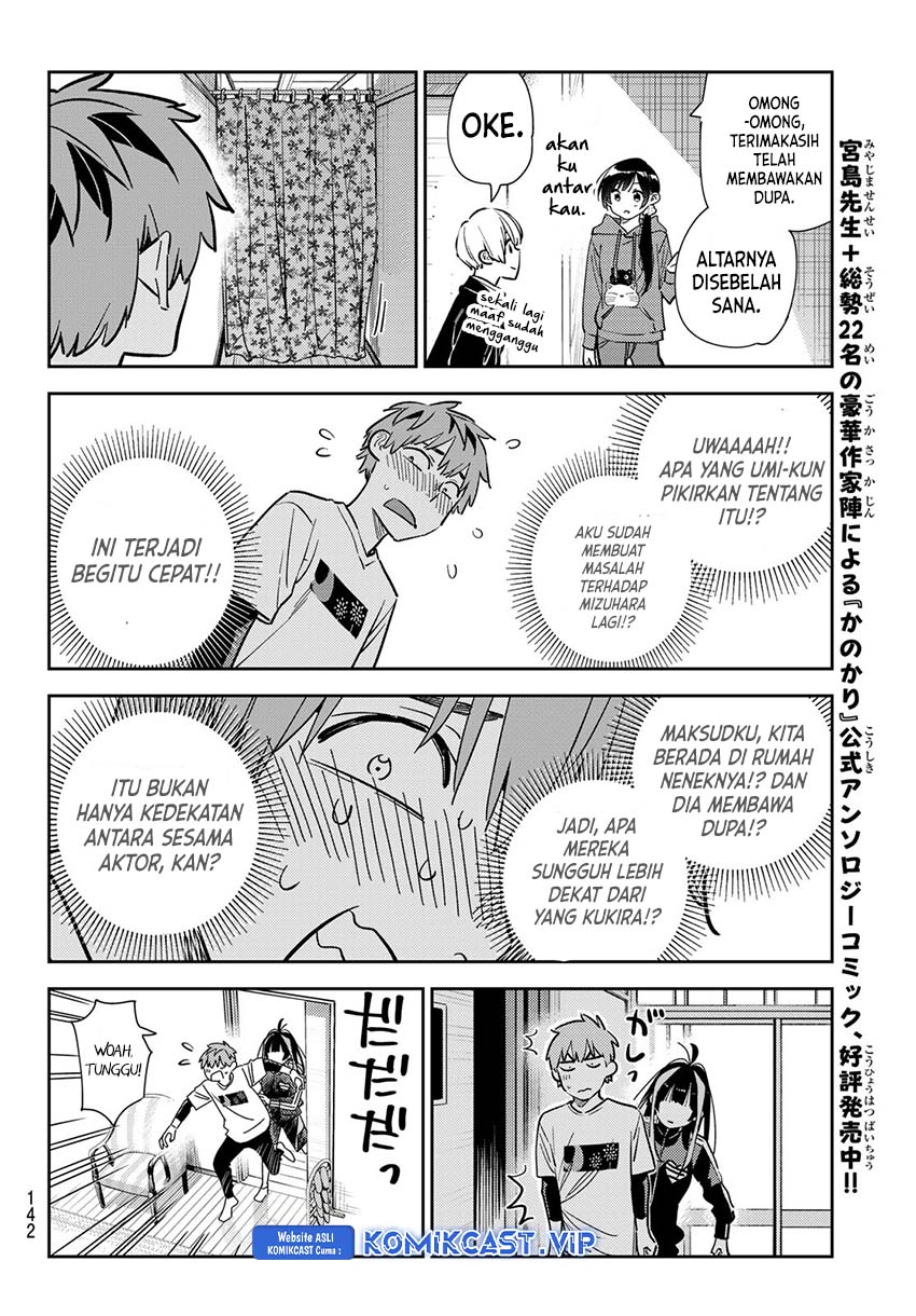 Kanojo Okarishimasu Chapter 287 Halaman 17