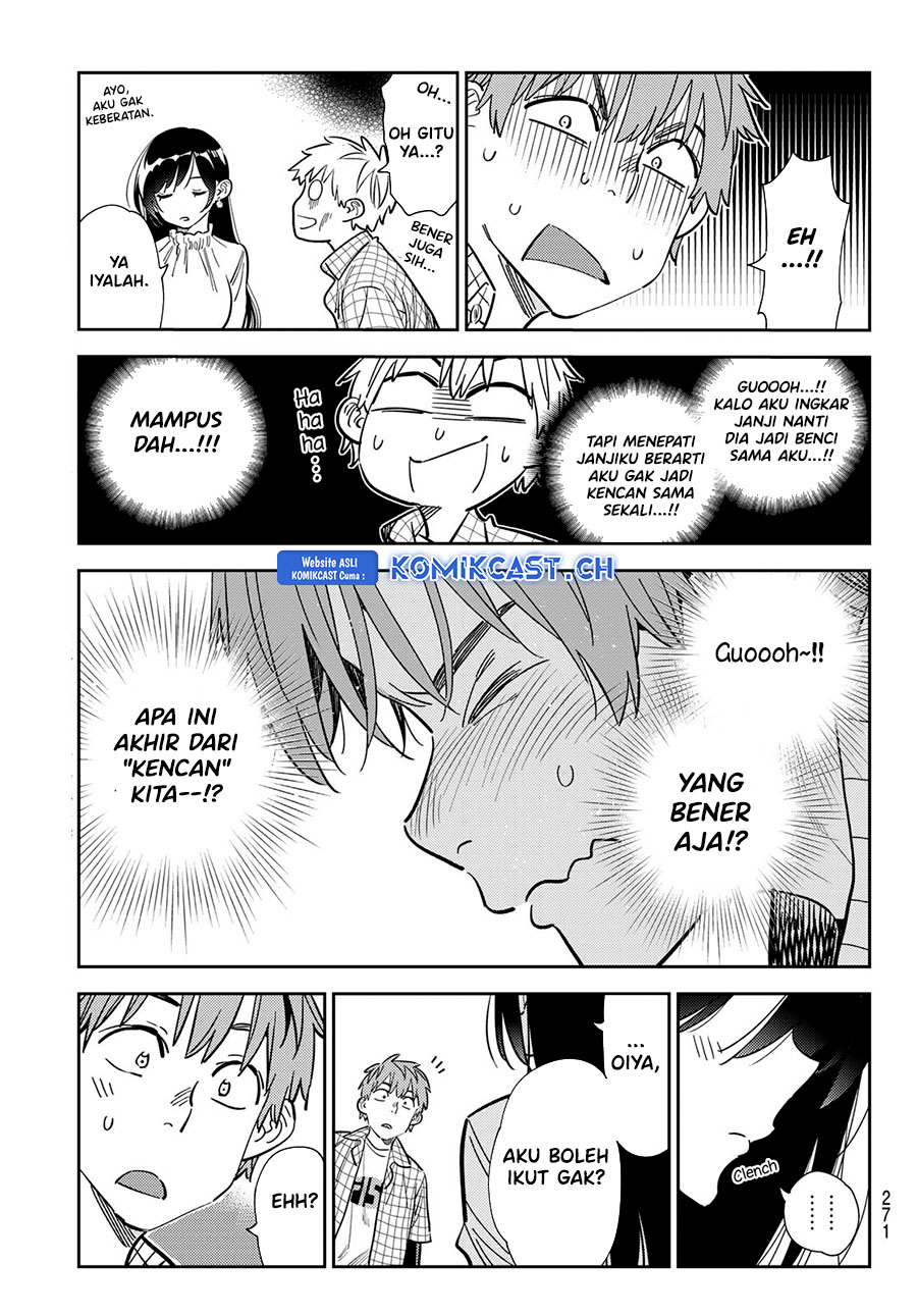 Kanojo Okarishimasu Chapter 291 Halaman 18