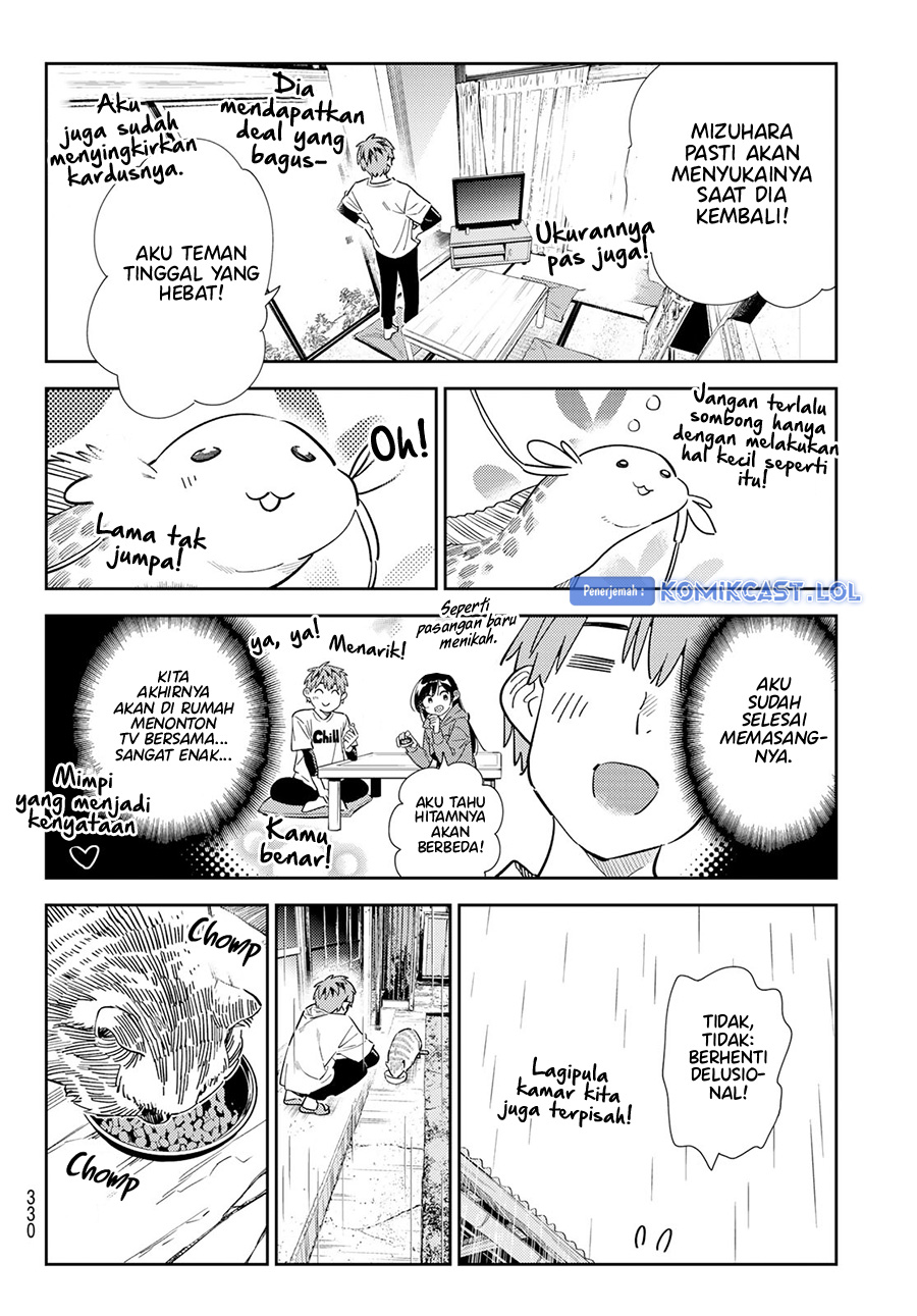 Kanojo Okarishimasu Chapter 298 Halaman 9