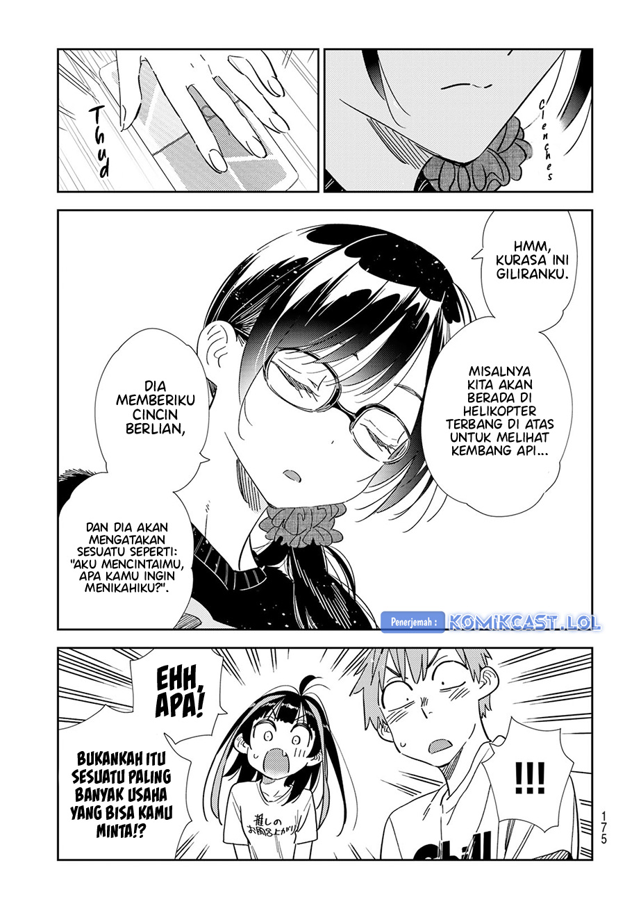 Kanojo Okarishimasu Chapter 301 Halaman 8