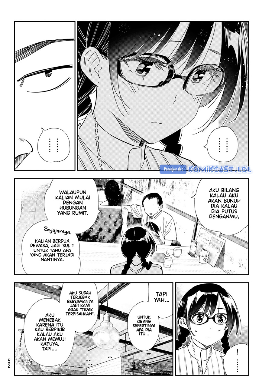 Kanojo Okarishimasu Chapter 303 Halaman 9