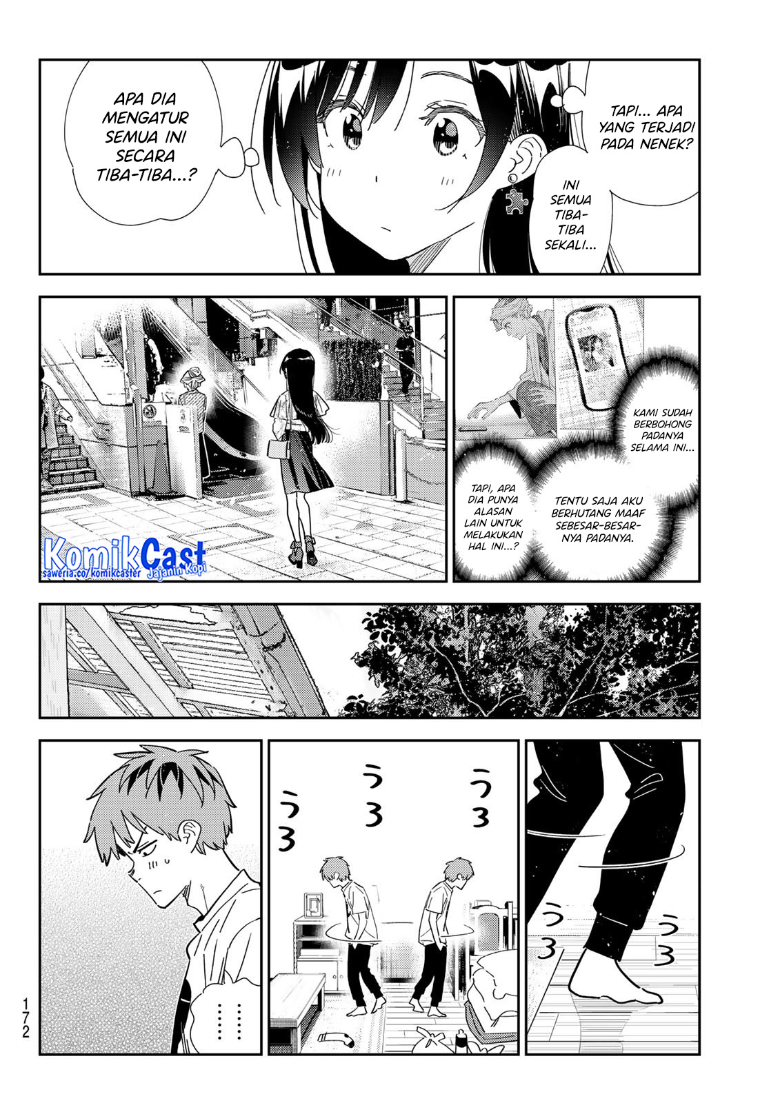 Kanojo Okarishimasu Chapter 308 Halaman 9