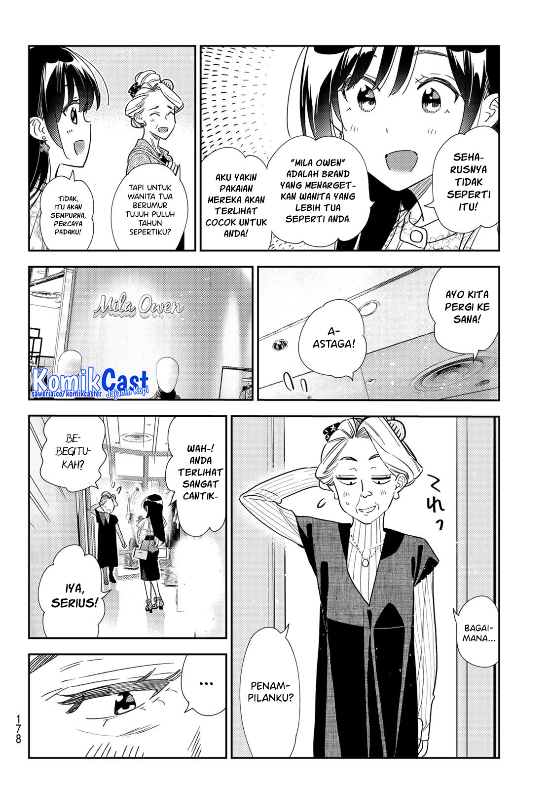 Kanojo Okarishimasu Chapter 308 Halaman 15