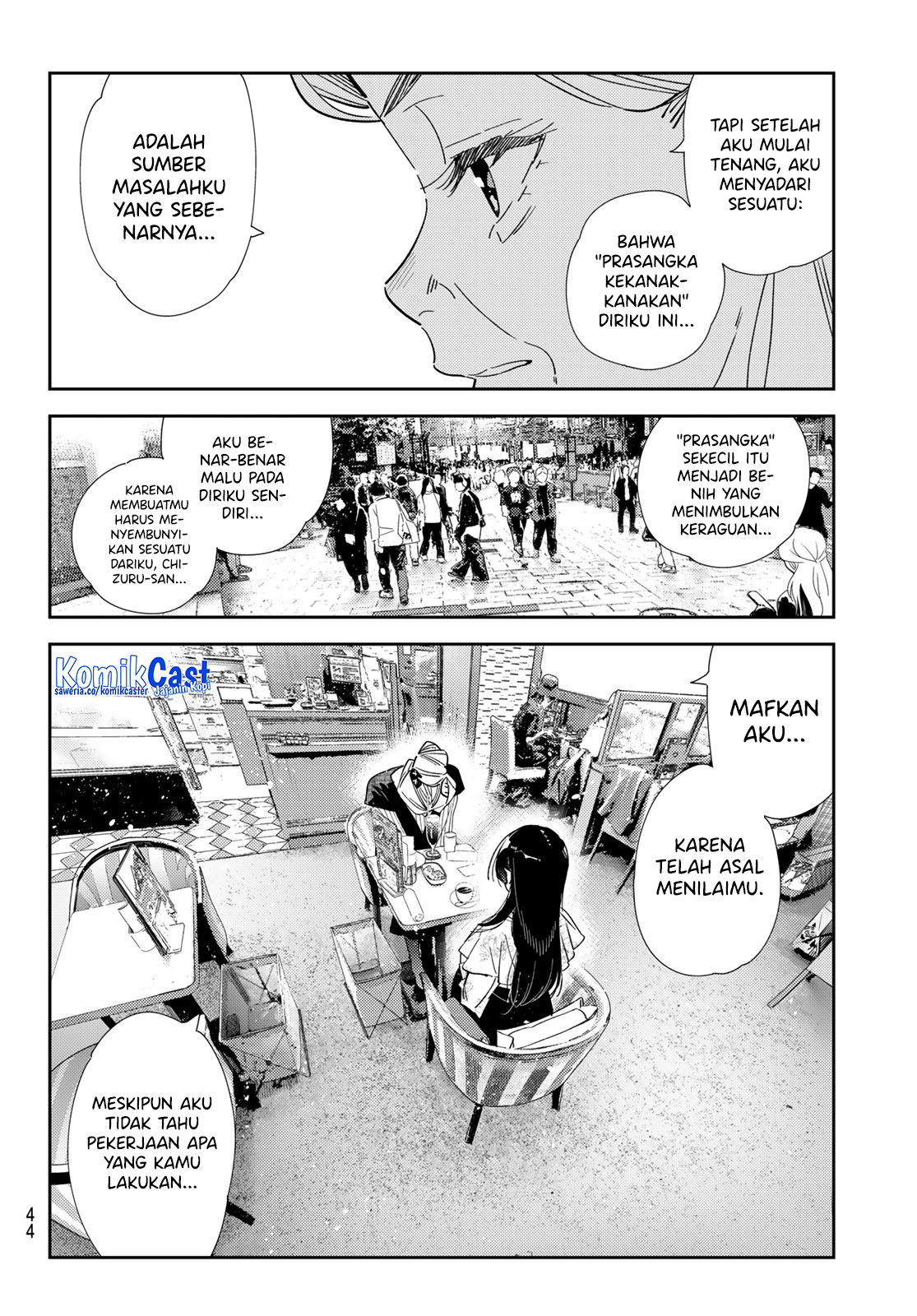 Kanojo Okarishimasu Chapter 309 Halaman 9