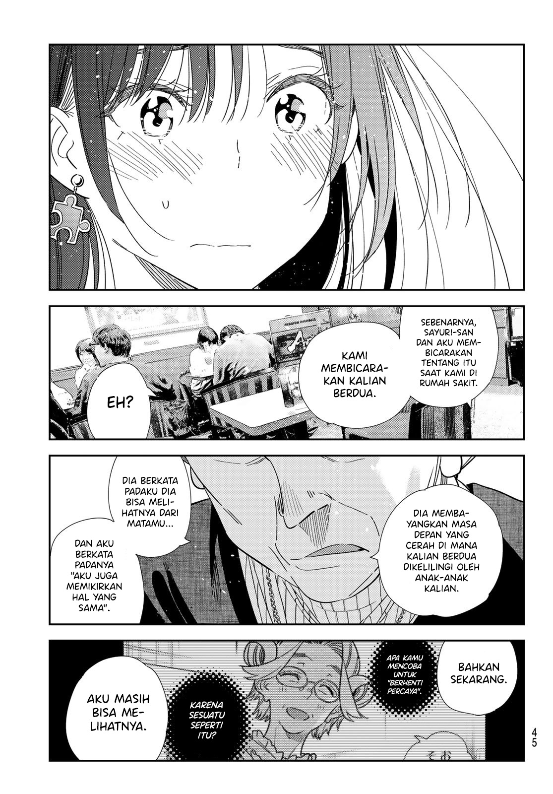 Kanojo Okarishimasu Chapter 309 Halaman 10