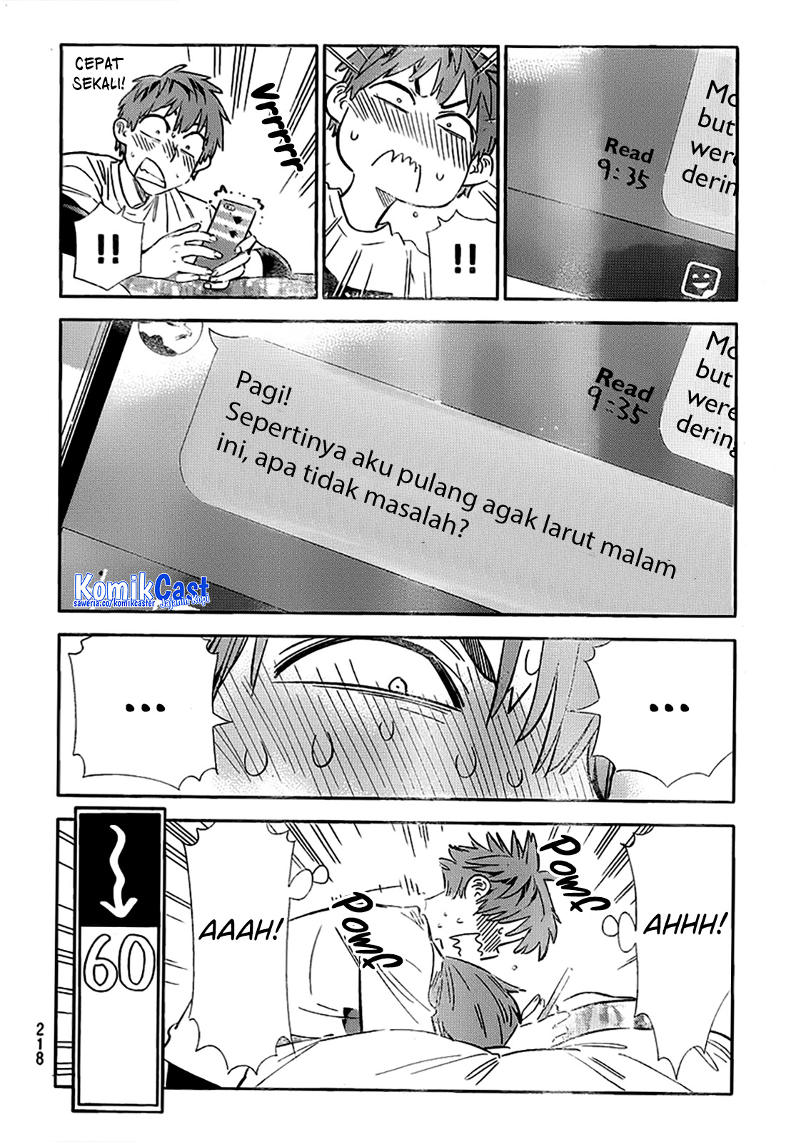 Kanojo Okarishimasu Chapter 314 Halaman 14