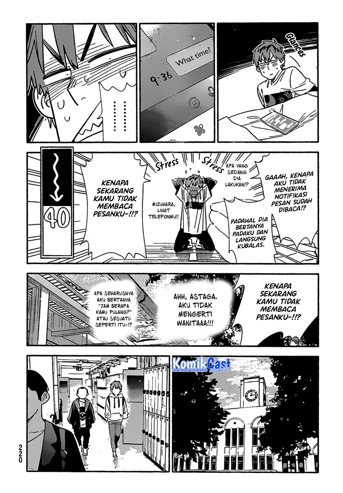 Kanojo Okarishimasu Chapter 314 Halaman 16