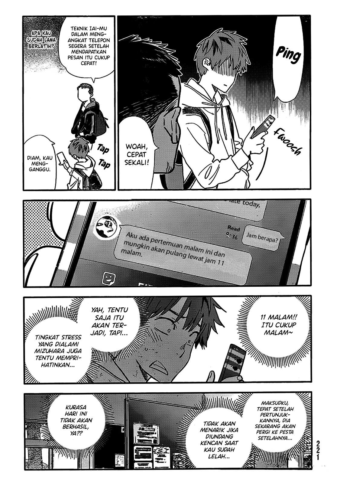 Kanojo Okarishimasu Chapter 314 Halaman 17