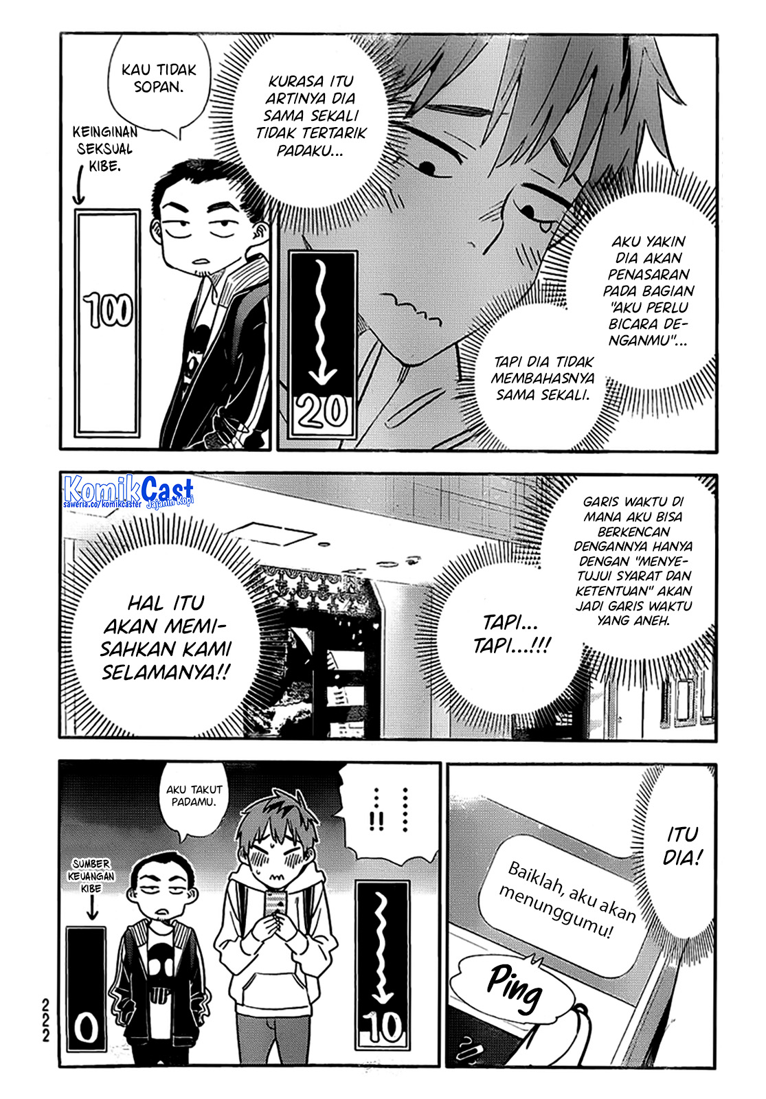Kanojo Okarishimasu Chapter 314 Halaman 18
