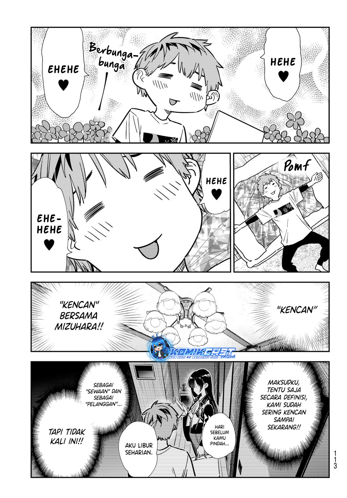Kanojo Okarishimasu Chapter 317 Halaman 10