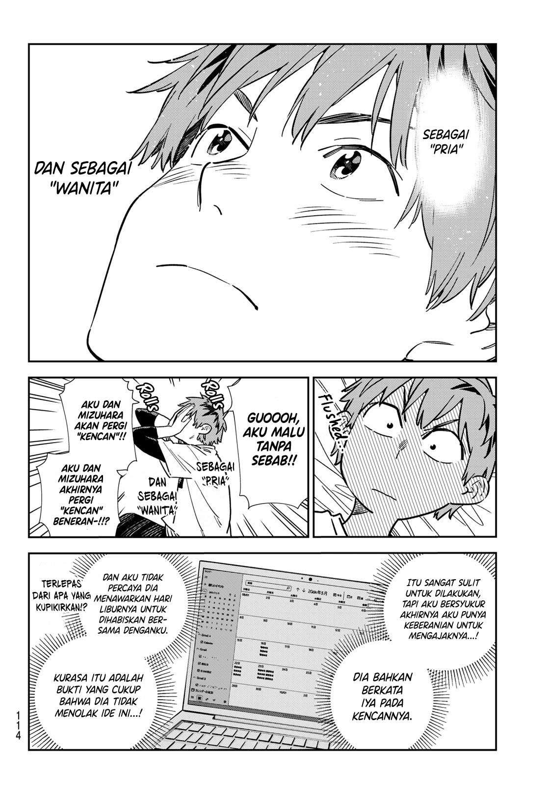 Kanojo Okarishimasu Chapter 317 Halaman 11