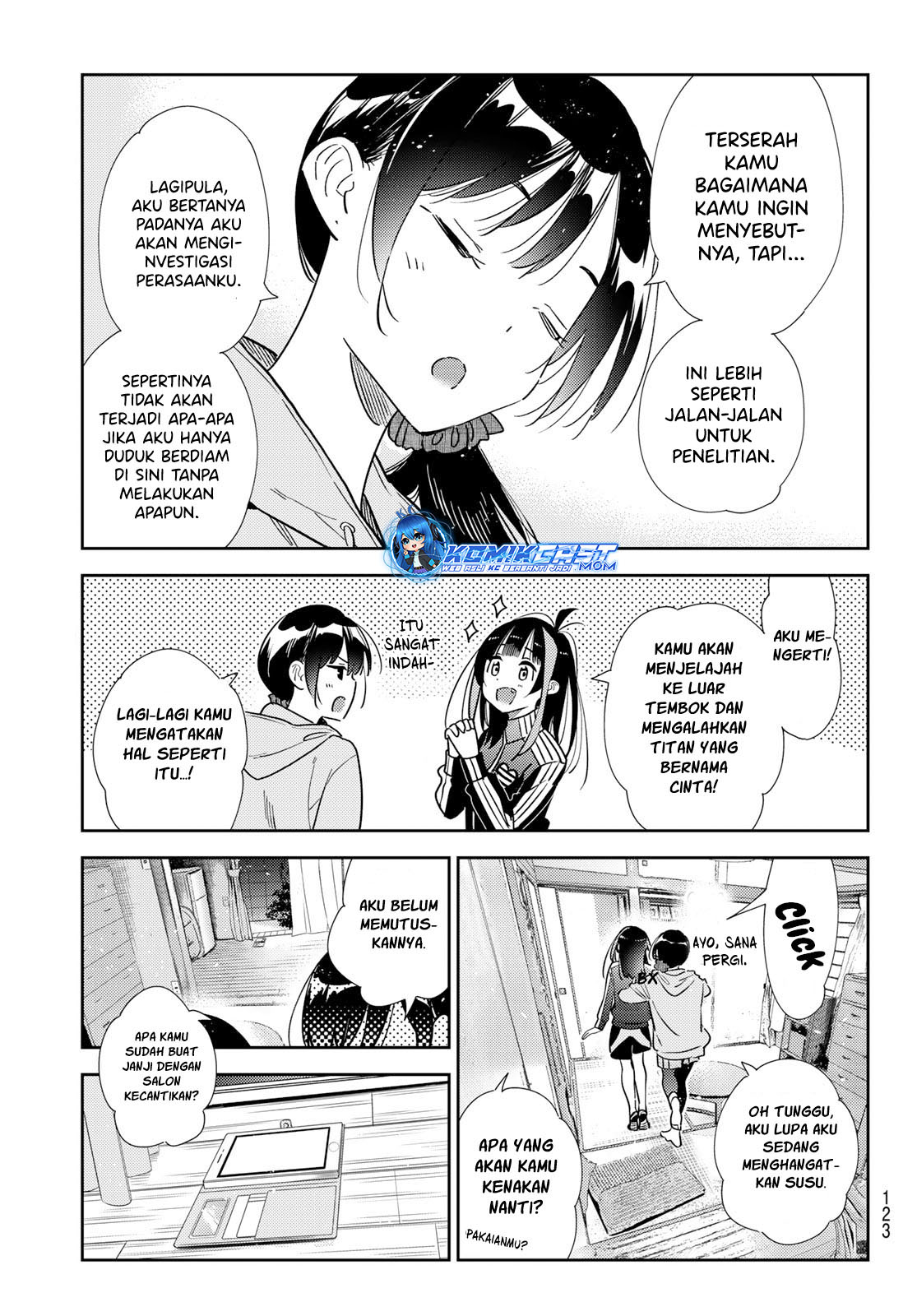 Kanojo Okarishimasu Chapter 317 Halaman 20