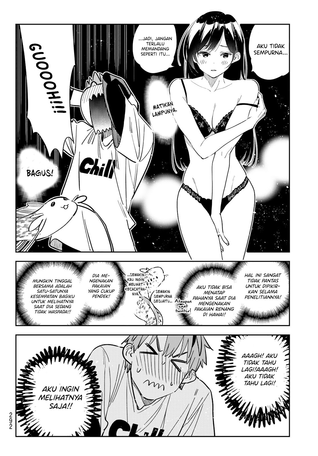Kanojo Okarishimasu Chapter 318 Halaman 9