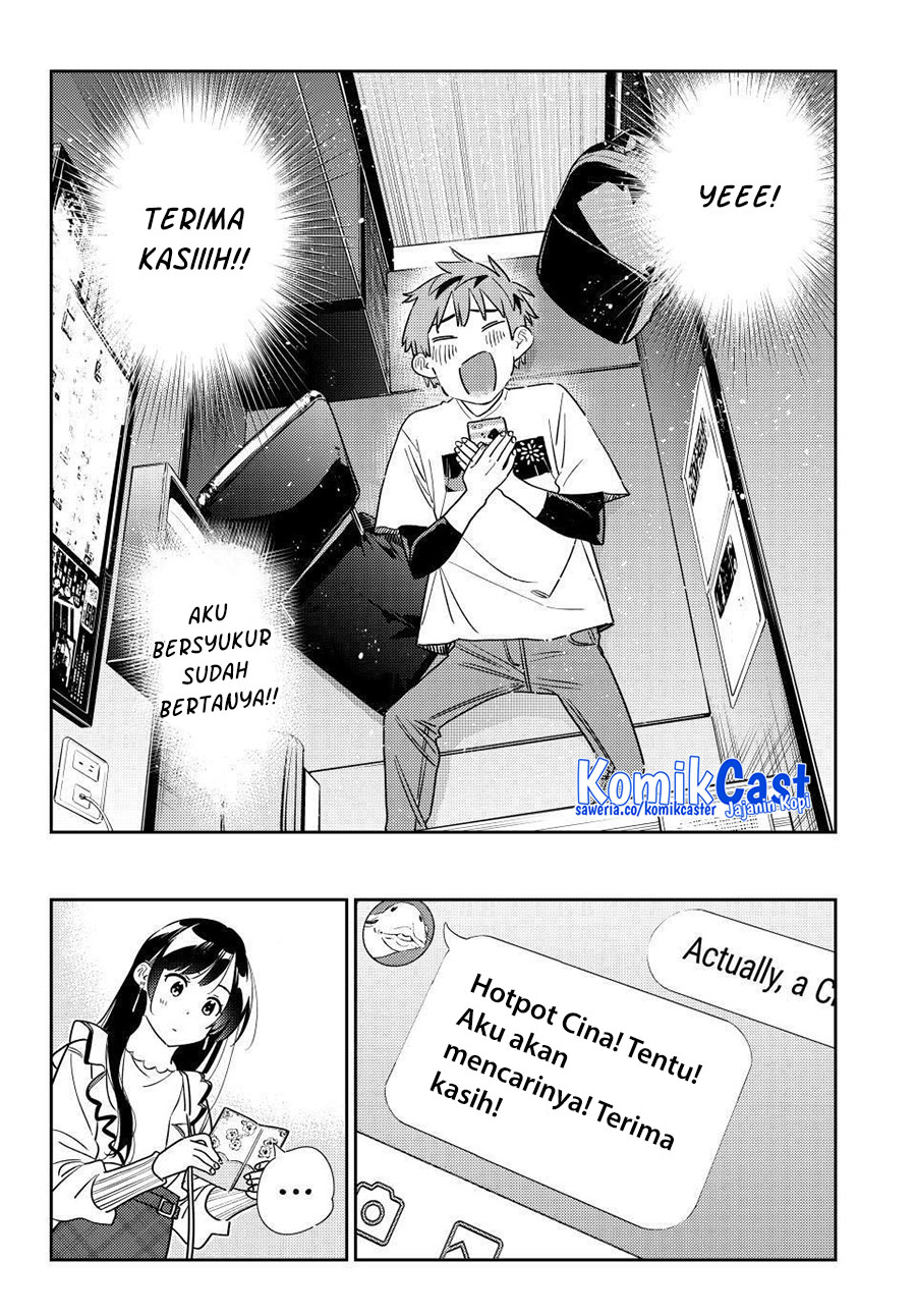 Kanojo Okarishimasu Chapter 323 Halaman 17