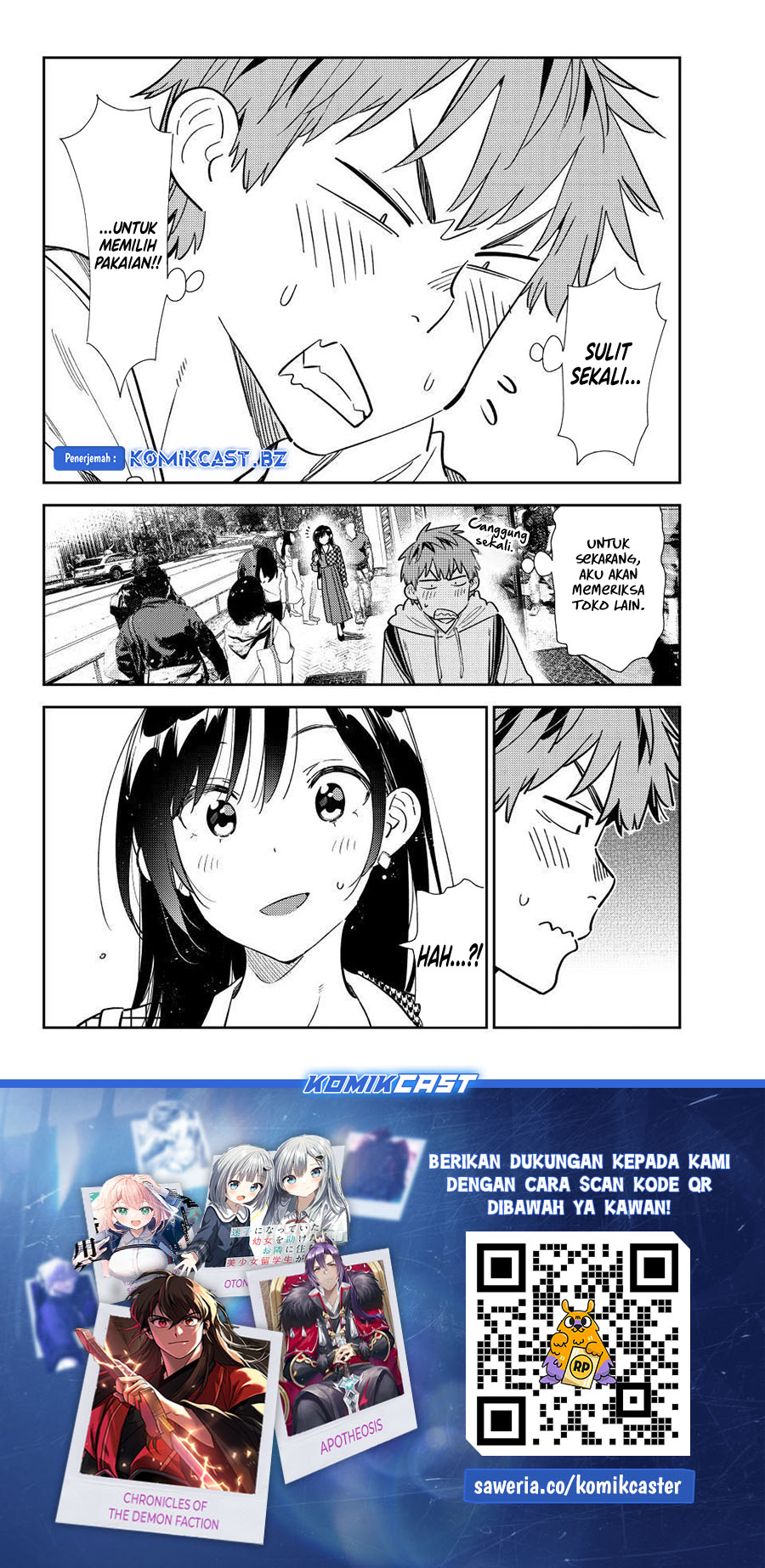 Kanojo Okarishimasu Chapter 329 Halaman 21