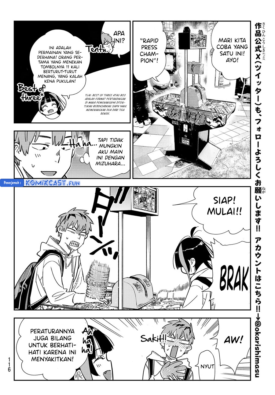 Kanojo Okarishimasu Chapter 333 Halaman 16