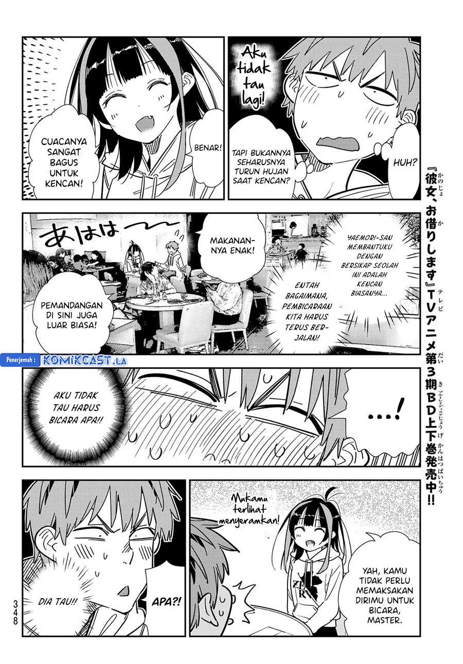 Kanojo Okarishimasu Chapter 336 Halaman 8