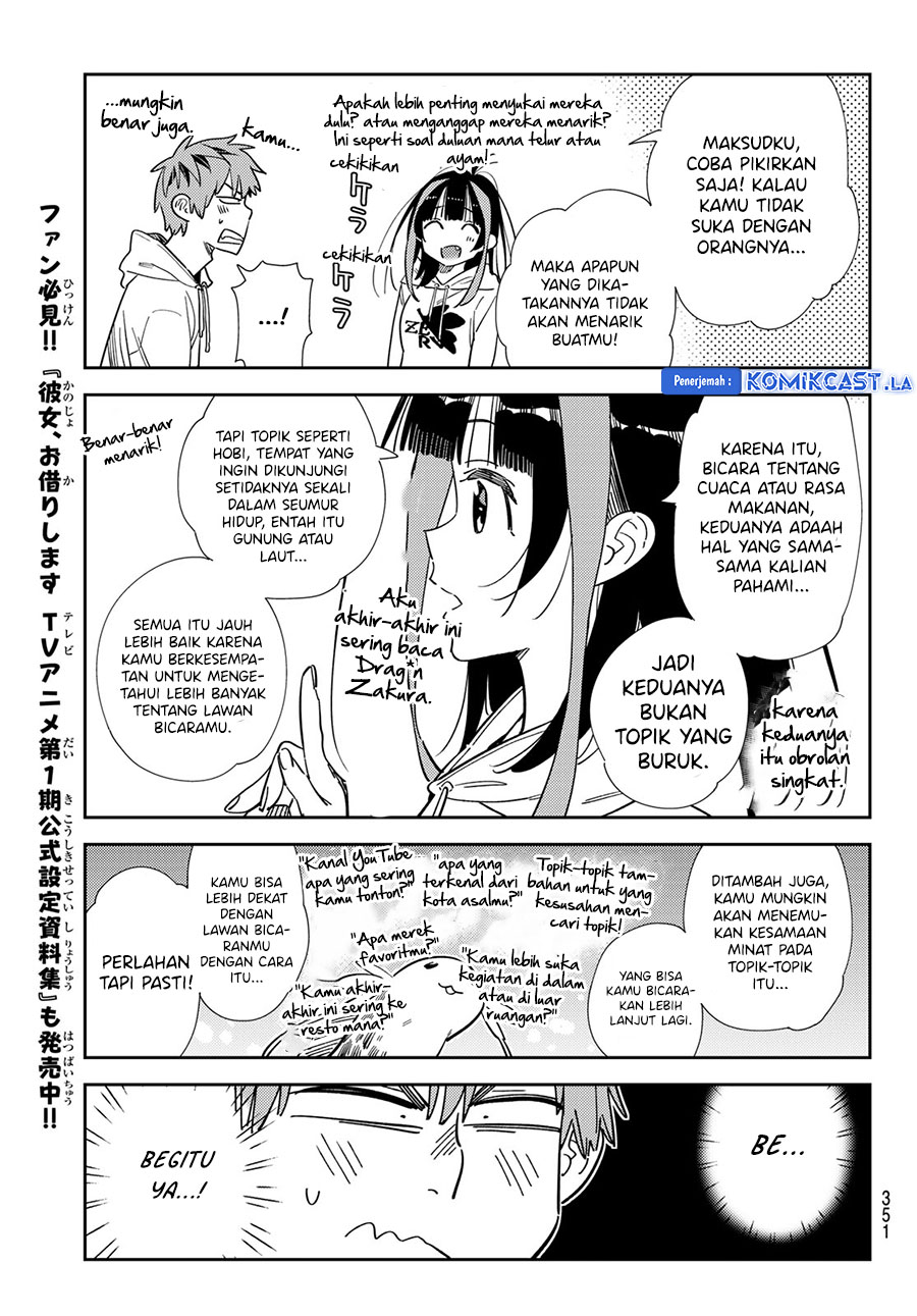 Kanojo Okarishimasu Chapter 336 Halaman 11