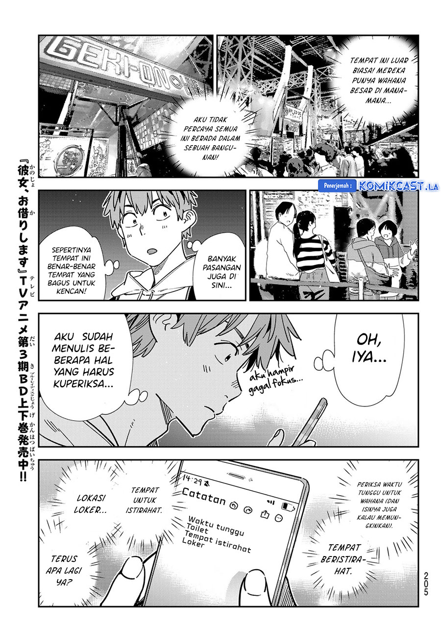 Kanojo Okarishimasu Chapter 337 Halaman 9