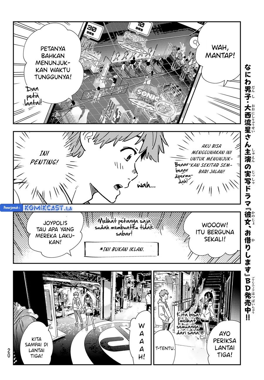 Kanojo Okarishimasu Chapter 338 Halaman 9