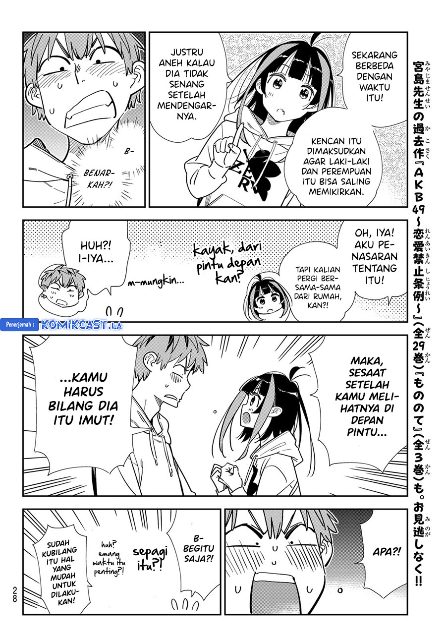 Kanojo Okarishimasu Chapter 338 Halaman 17