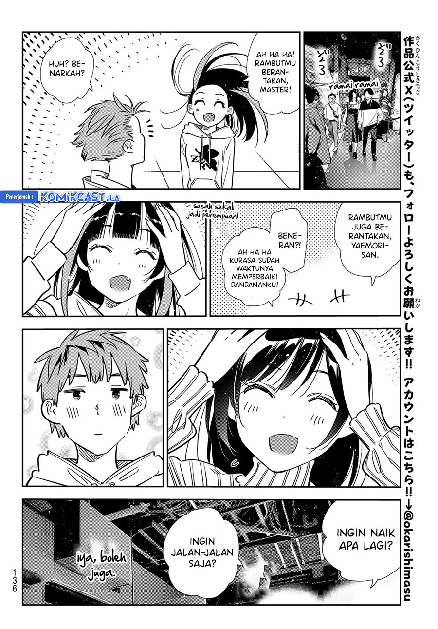 Kanojo Okarishimasu Chapter 339 Halaman 16