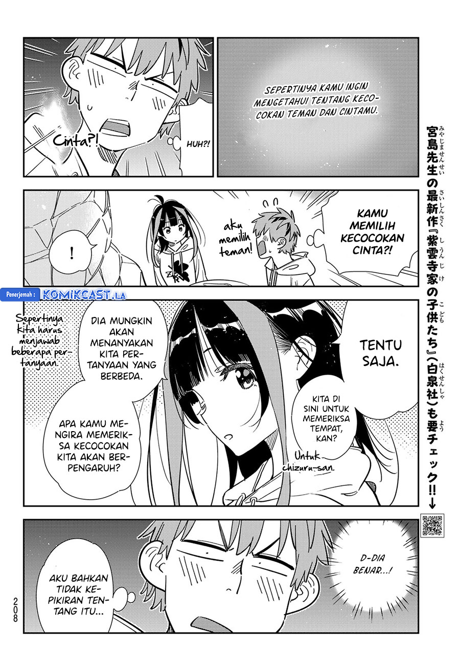 Kanojo Okarishimasu Chapter 340 Halaman 8