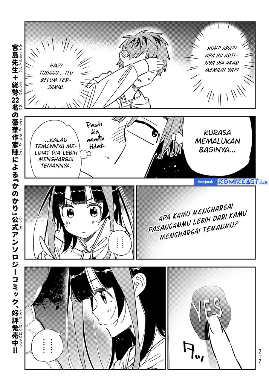 Kanojo Okarishimasu Chapter 340 Halaman 17