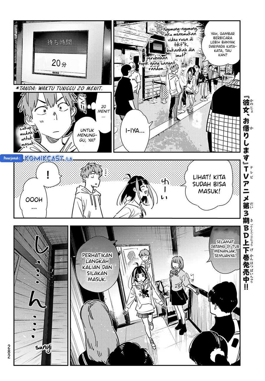 Kanojo Okarishimasu Chapter 341 Halaman 8