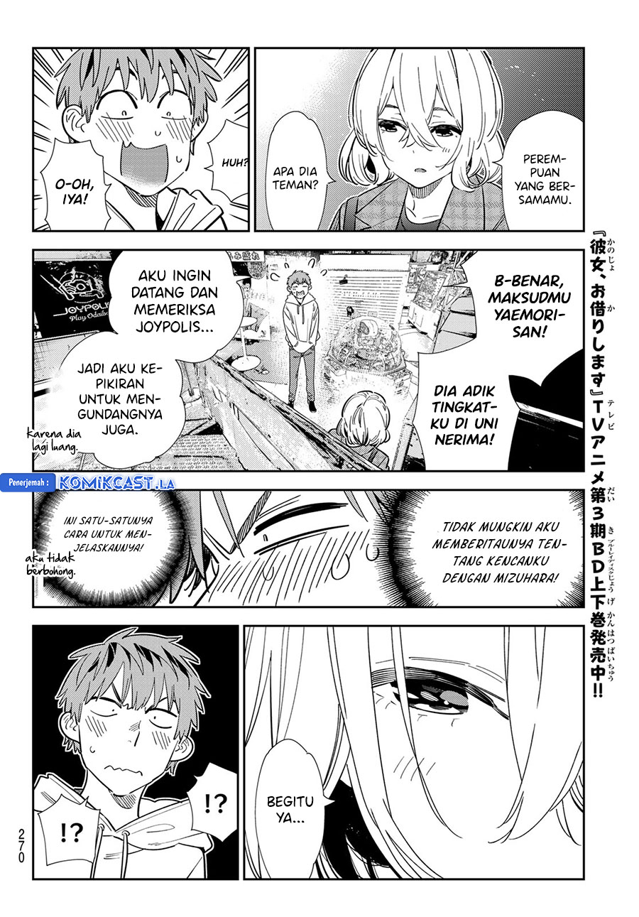 Kanojo Okarishimasu Chapter 343 Halaman 10