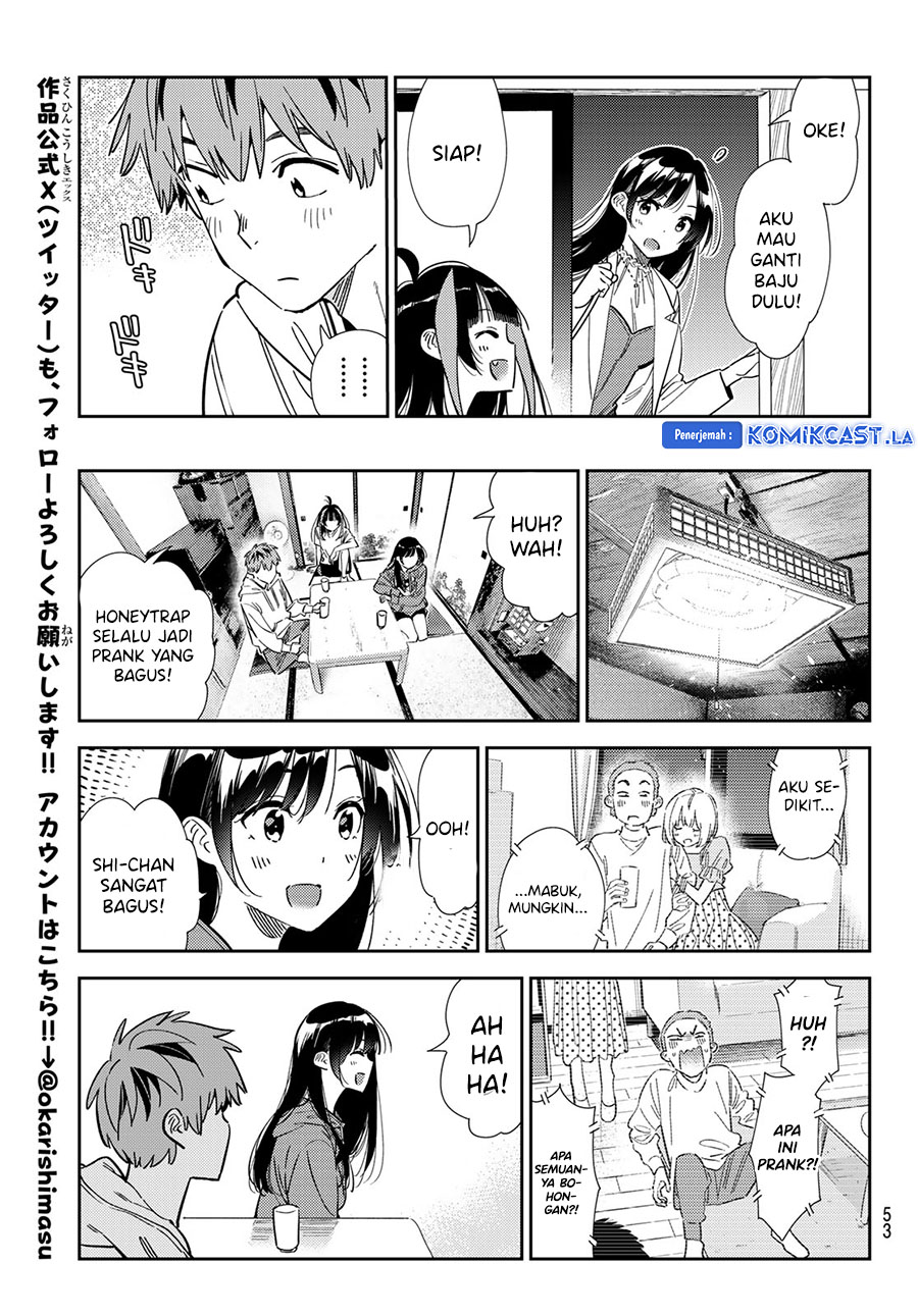 Kanojo Okarishimasu Chapter 345 Halaman 19