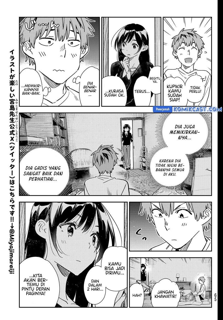 Kanojo Okarishimasu Chapter 350 Halaman 17