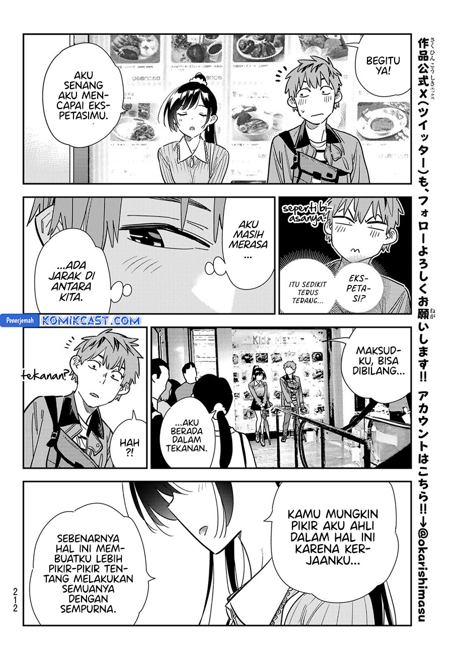 Kanojo Okarishimasu Chapter 355 Halaman 17
