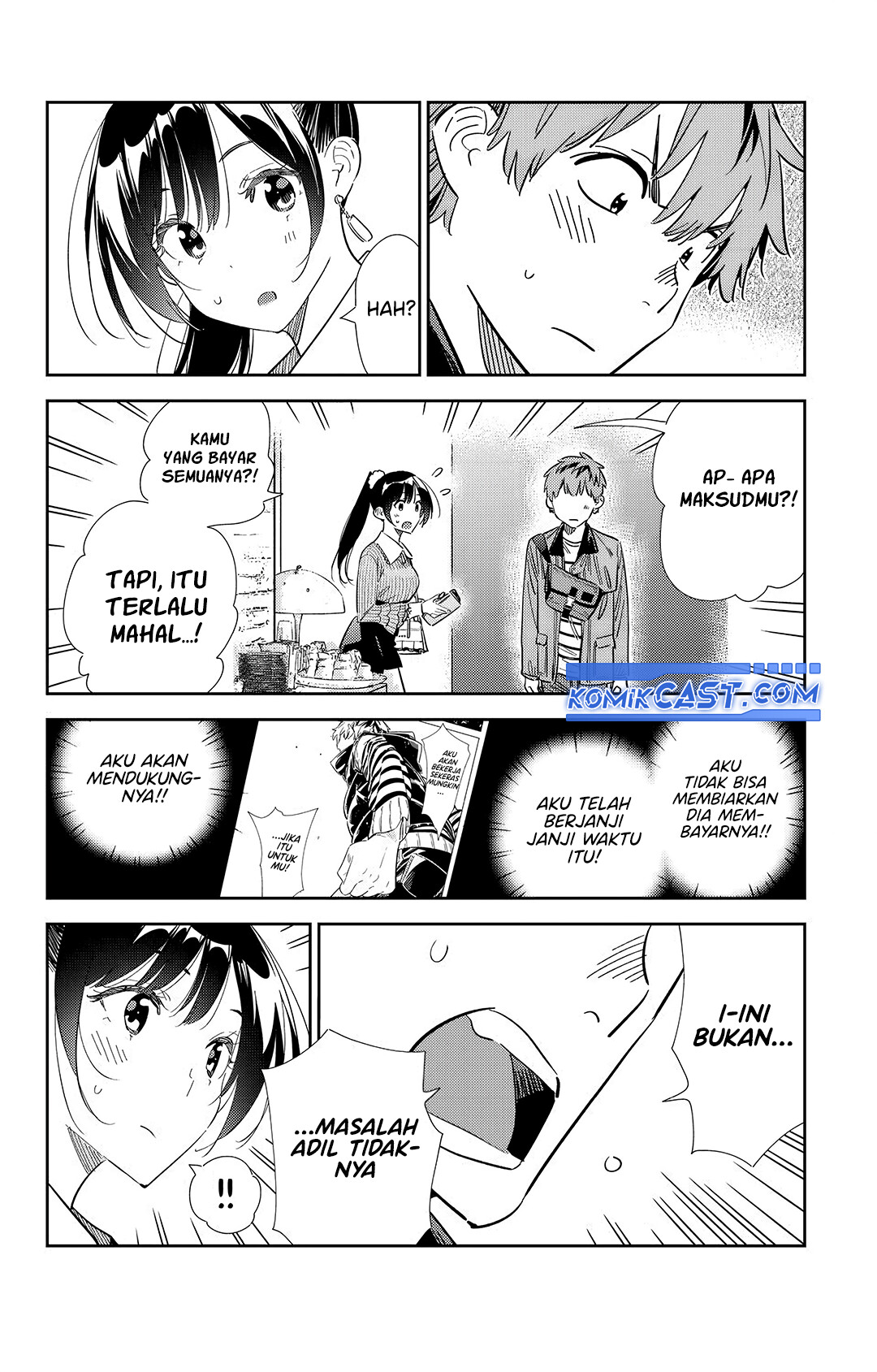 Kanojo Okarishimasu Chapter 361 Halaman 9