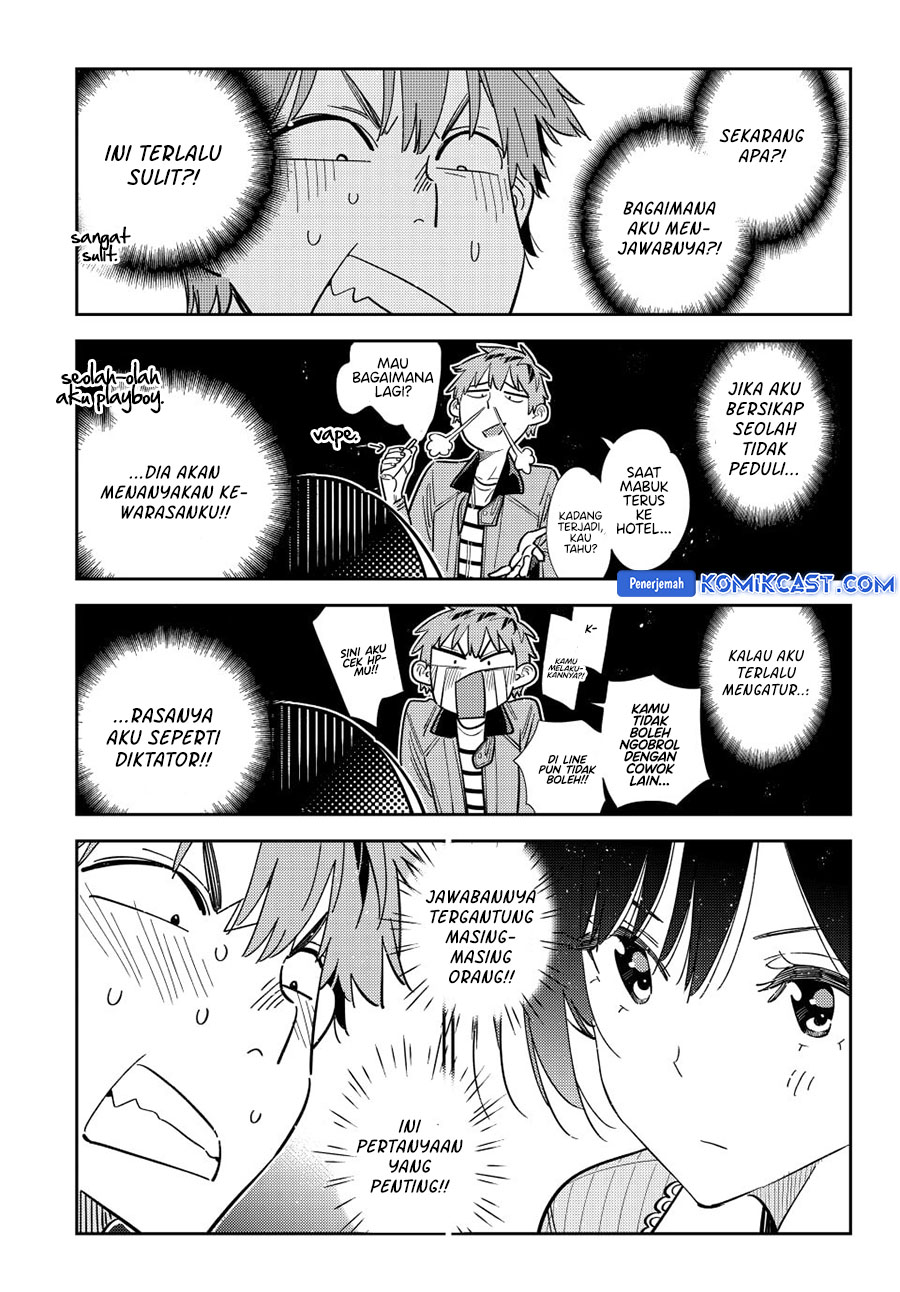 Kanojo Okarishimasu Chapter 365 Halaman 4