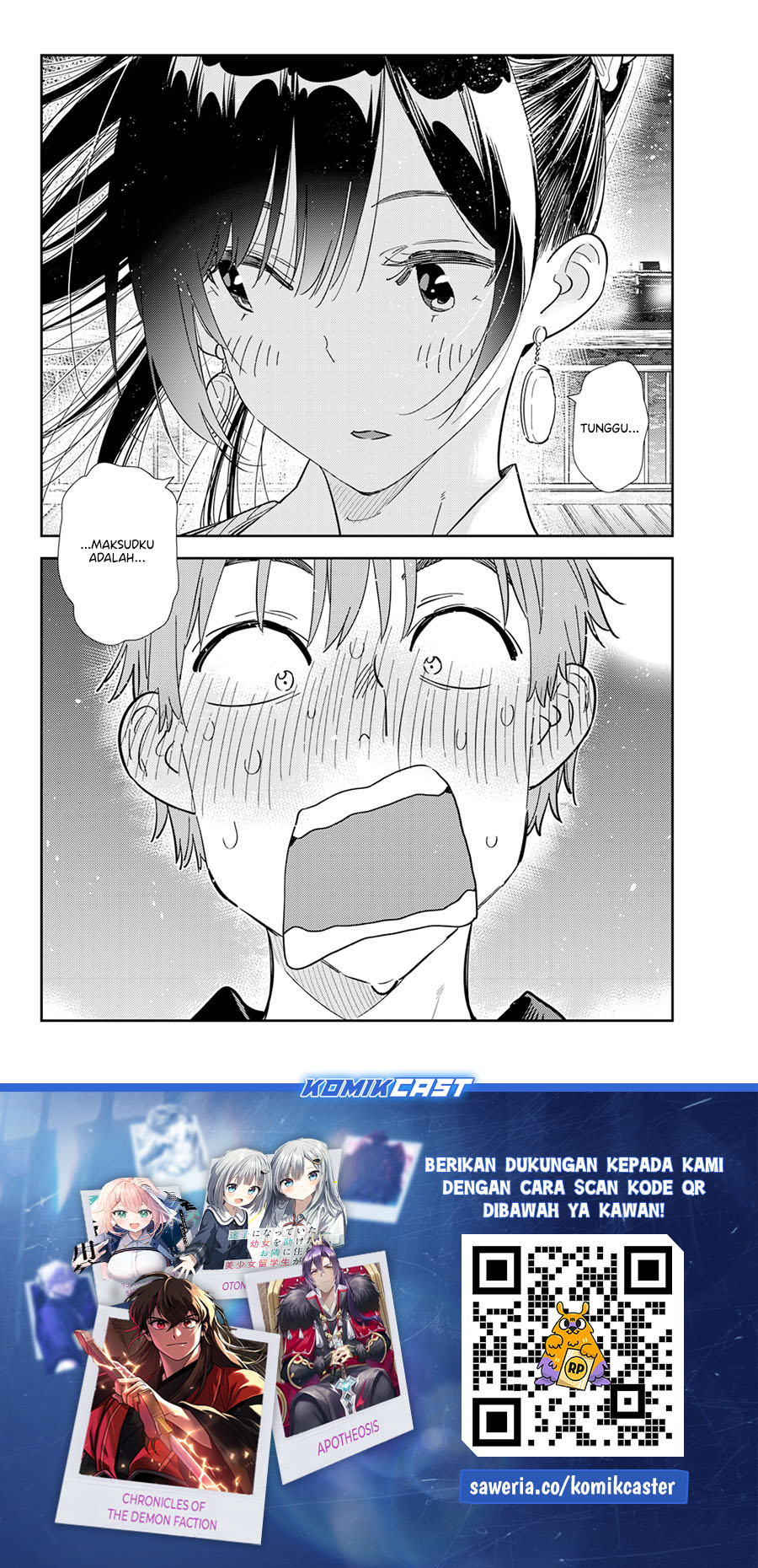 Kanojo Okarishimasu Chapter 378 Halaman 21