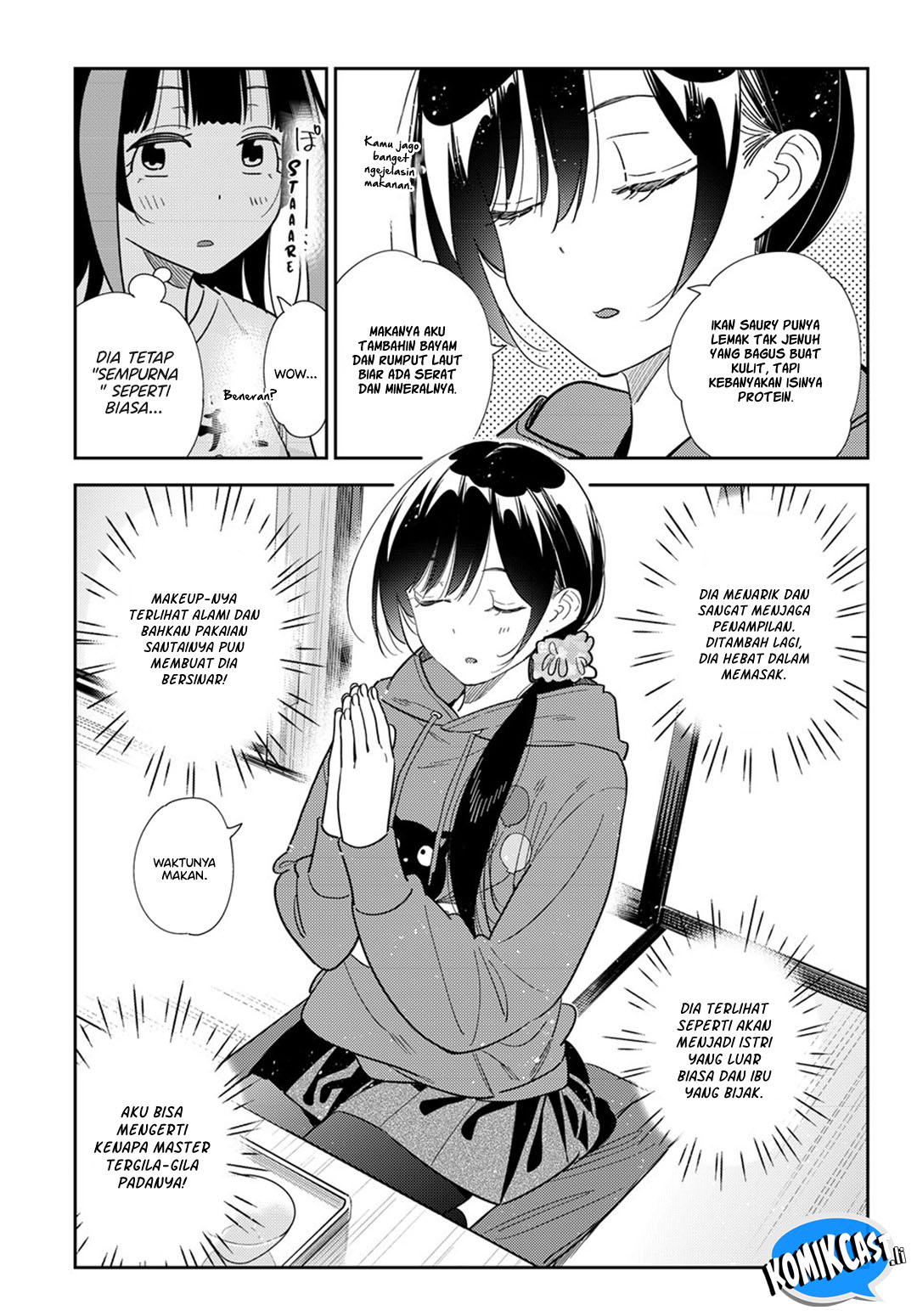 Kanojo Okarishimasu Chapter 387 Halaman 8