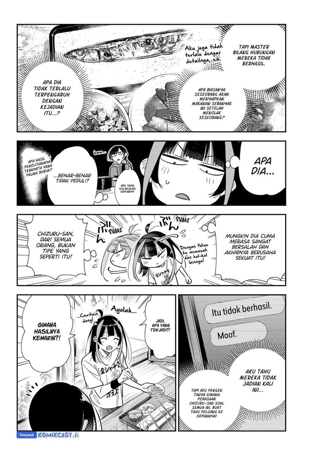 Kanojo Okarishimasu Chapter 387 Halaman 9