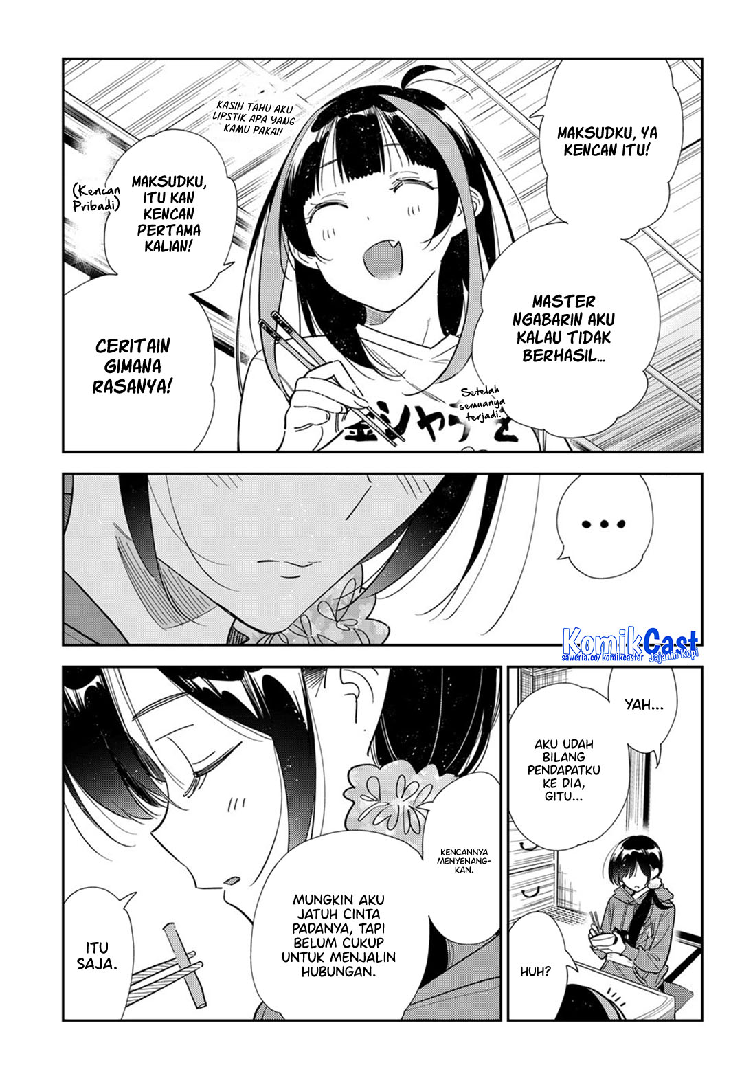 Kanojo Okarishimasu Chapter 387 Halaman 10