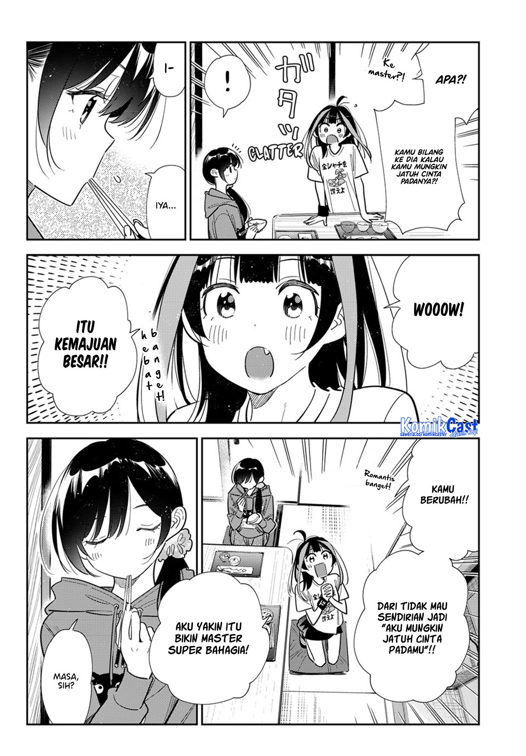 Kanojo Okarishimasu Chapter 387 Halaman 11