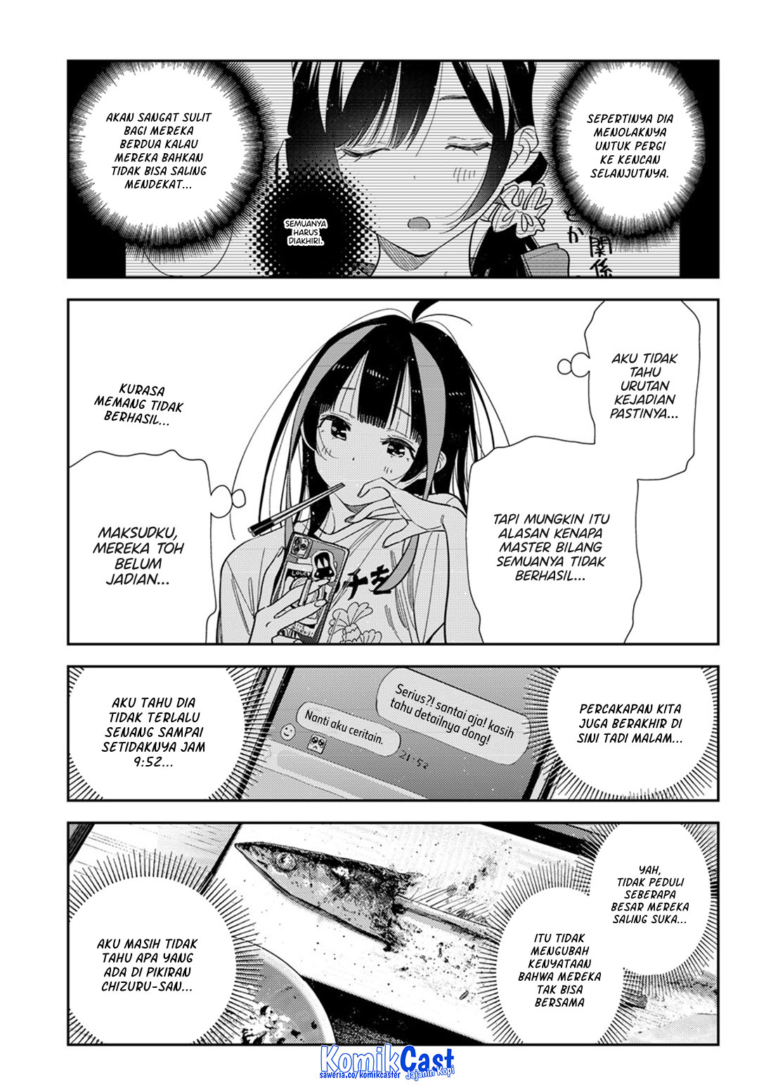 Kanojo Okarishimasu Chapter 387 Halaman 18