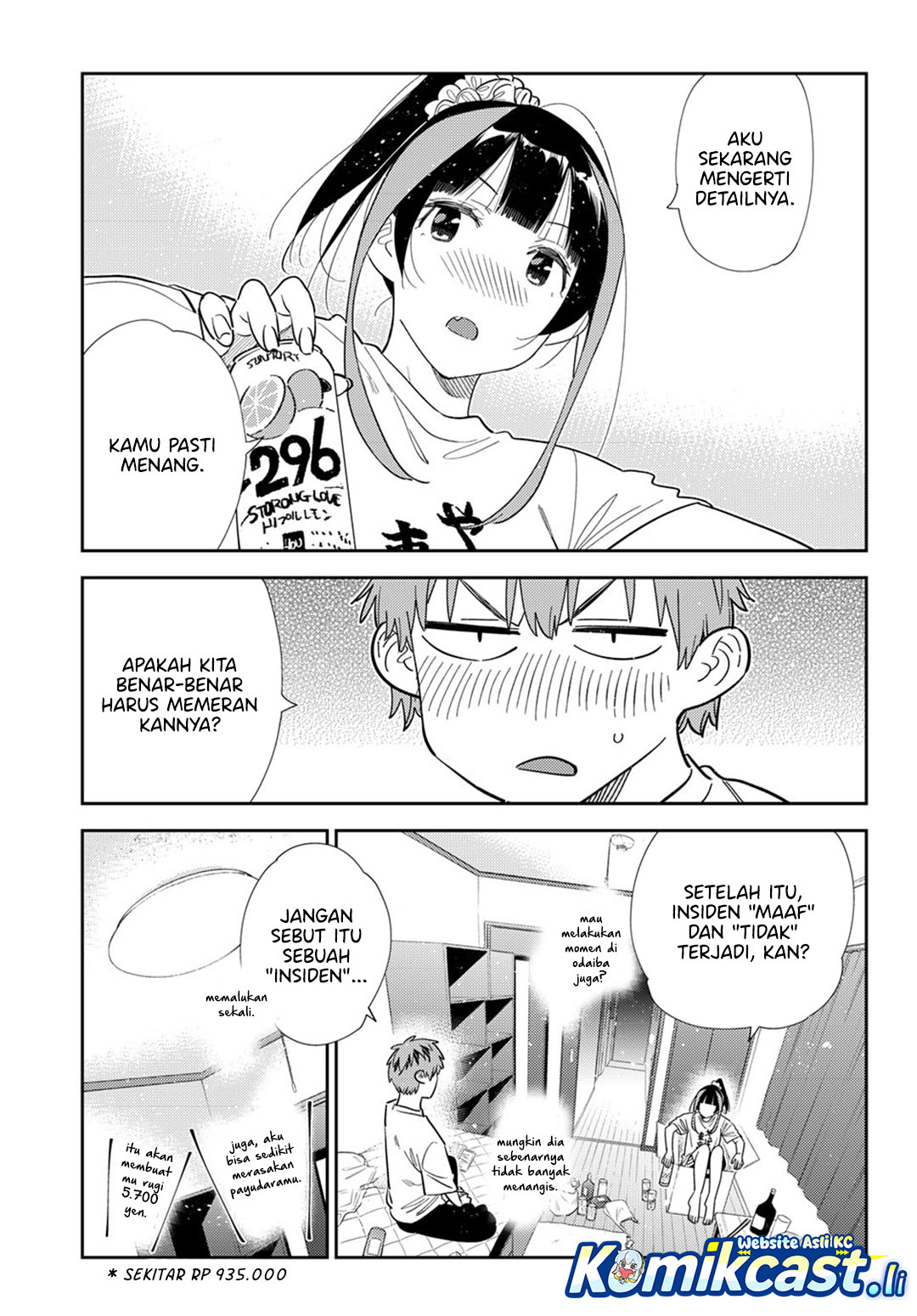Kanojo Okarishimasu Chapter 389 Halaman 5
